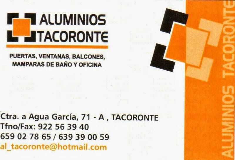 Imagen de negocio en Carpintería de aluminio en Provincia de Santa Cruz de Tenerife