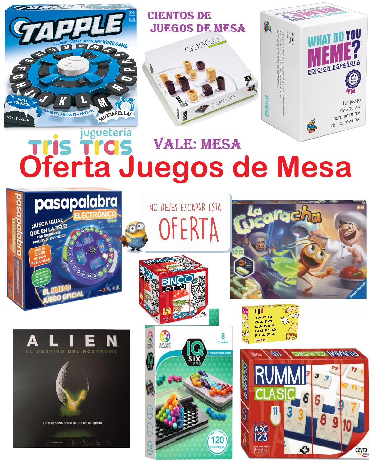 Oferta en Juegos de Mesa en juguetería Tristras